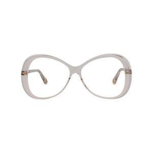 Chloé Round-Frame Bio Acetate Optical Frames Pink Womens
